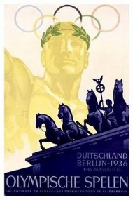 Sportboken - Olympische Spiele Berlin 1936  Brevmrke vignette